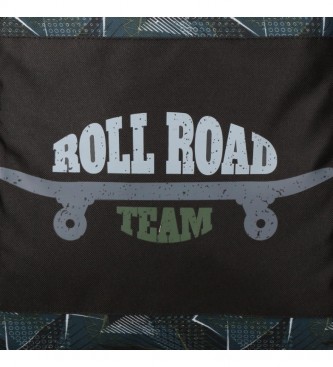 Roll Road Roll Road Team schoolrugzak met trolley -33x46x17cm