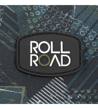Roll Road Borsa scuola con trolley Roll Road Team -33x46x17cm