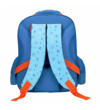 Disney Baby Shark School Backpack Double Compartment -28x38x16cm