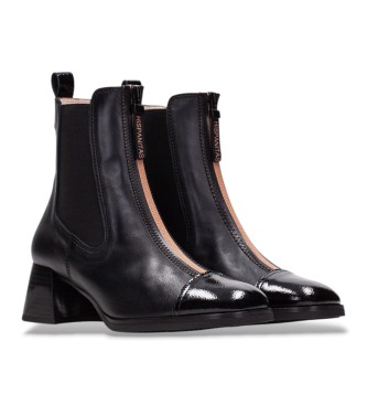 Hispanitas Läderankelboots Milan svart
