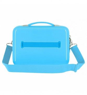 Joumma Bags Toilet bag adaptable to trolley Mickey Enjoy the Day Oh Boy blue -29x21x15cm