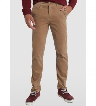 Bendorff Chino-bukser i brun courduroy