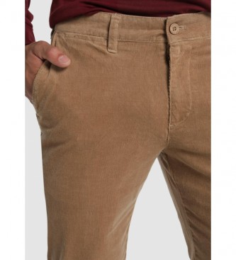 Bendorff Chino-bukser i brun courduroy