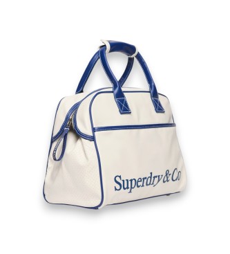 Superdry Bolso Heritage Retro GYM blanco