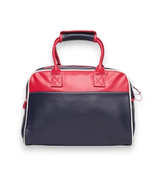 Superdry Bolso Heritage Retro GYM marino, rosa