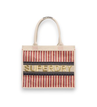 Superdry Rode Luxe tote tas