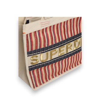 Superdry Rode Luxe tote tas