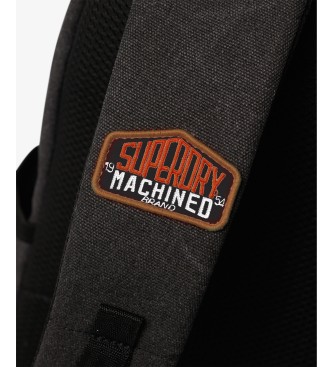 Superdry Workwear Canvas Montana taske sort