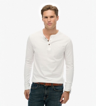 Superdry Klasi?na majica Essential v beli barvi