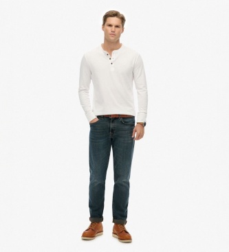 Superdry Klasi?na majica Essential v beli barvi