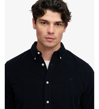 Superdry Classic Needle Hemd marineblau