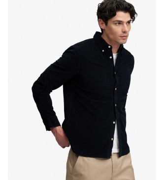 Superdry Classic Needle Hemd marineblau