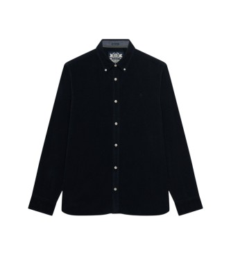 Superdry Classic Needle Hemd marineblau
