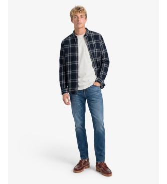 Superdry Modra bomba?na karo srajca
