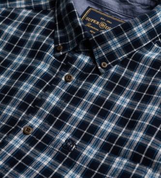 Superdry Bomba?na srajca Lumberjack, mornarsko modra