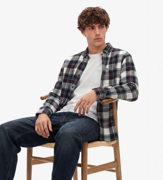 Superdry Barvasta flanelasta srajca Cotton Lumberjack