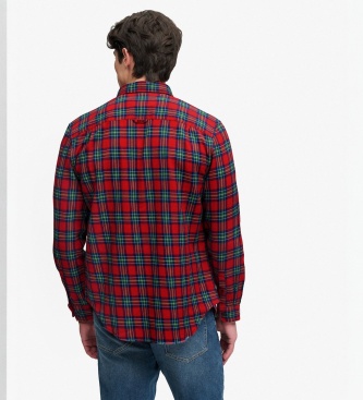 Superdry Rdeča srajca Lumberjack