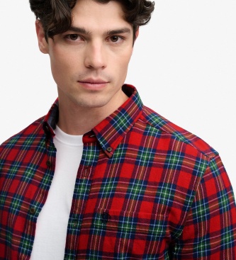 Superdry Rdeča srajca Lumberjack