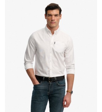 Superdry Essentials Oxford Shirt in White