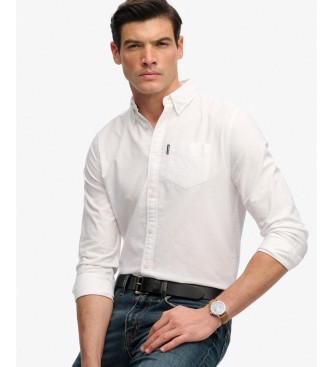Superdry Essentials Oxford Shirt in White