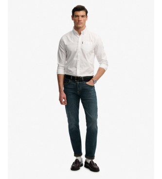Superdry Essentials Oxford Shirt in White