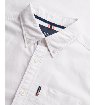 Superdry Essentials Oxford Shirt in White