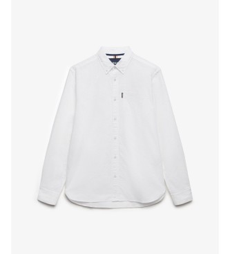 Superdry Essentials Oxford Shirt in White
