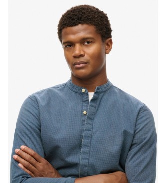 Superdry Merchant Indigo srajca, temno modra