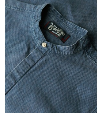 Superdry Merchant Indigo srajca, temno modra