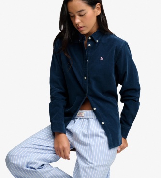 Superdry Chemise Needle BD marine