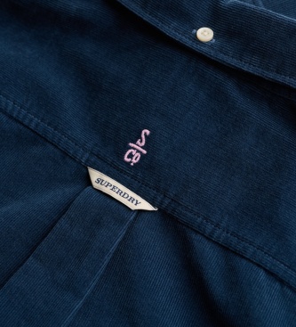 Superdry Chemise Needle BD marine