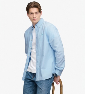 Superdry Pale blue Preppy Oxford Shirt