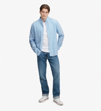 Superdry Pale blue Preppy Oxford Shirt