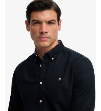 Superdry Preppy Oxford srajca, temno modra