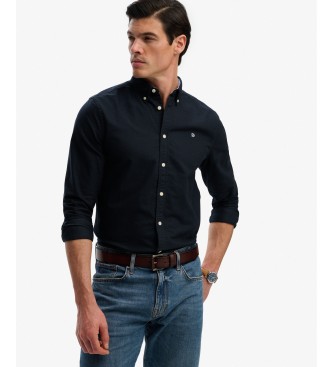 Superdry Preppy Oxford srajca, temno modra
