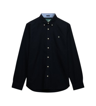 Superdry Preppy Oxford srajca, temno modra
