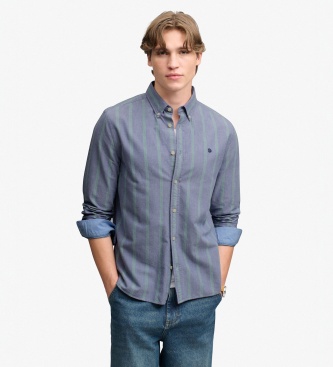 Superdry Navy Preppy Oxford Shirt