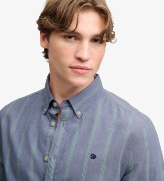 Superdry Navy Preppy Oxford Shirt