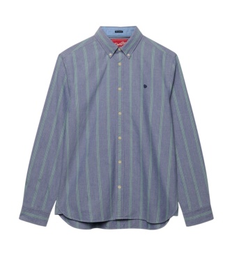 Superdry Navy Preppy Oxford Shirt
