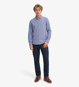 Superdry Blue Preppy Oxford Shirt
