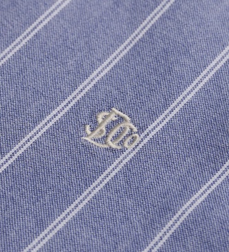 Superdry Blaues Preppy-Oxfordhemd