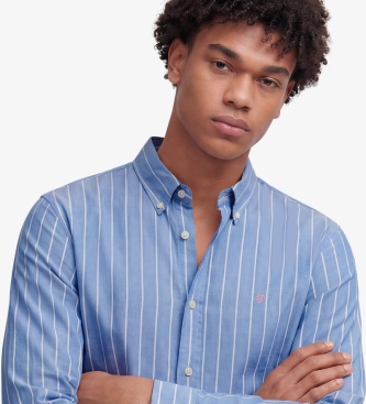 Superdry Chalk Blue Preppy Oxford Shirt