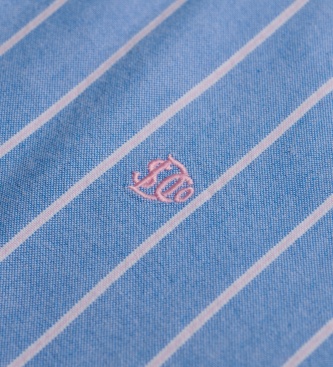 Superdry Chalk Blue Preppy Oxford Shirt