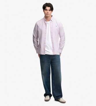 Superdry Rosa Preppy Oxford-Hemd