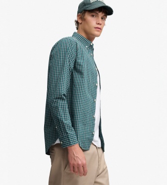 Superdry Chemise Preppy Popeline verte