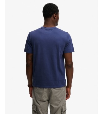 Superdry T-shirt 1954 Company Taglio Rilassato blu