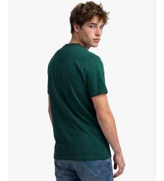 Superdry T-shirt 1954 Company Vestibilità Rilassata verde