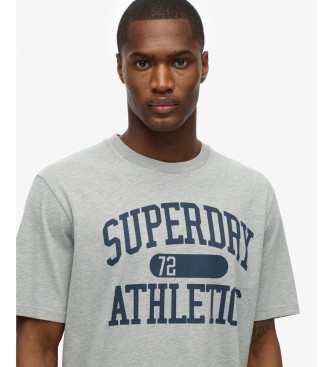 Superdry Koszulka Athletic Essential szara