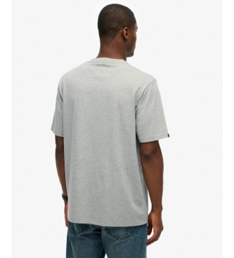 Superdry Koszulka Athletic Essential szara