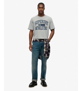 Superdry Koszulka Athletic Essential szara